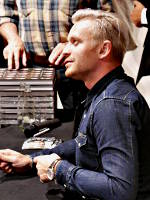Pavol Breslik while presenting Mozart-Arias at Ludwig Beck's